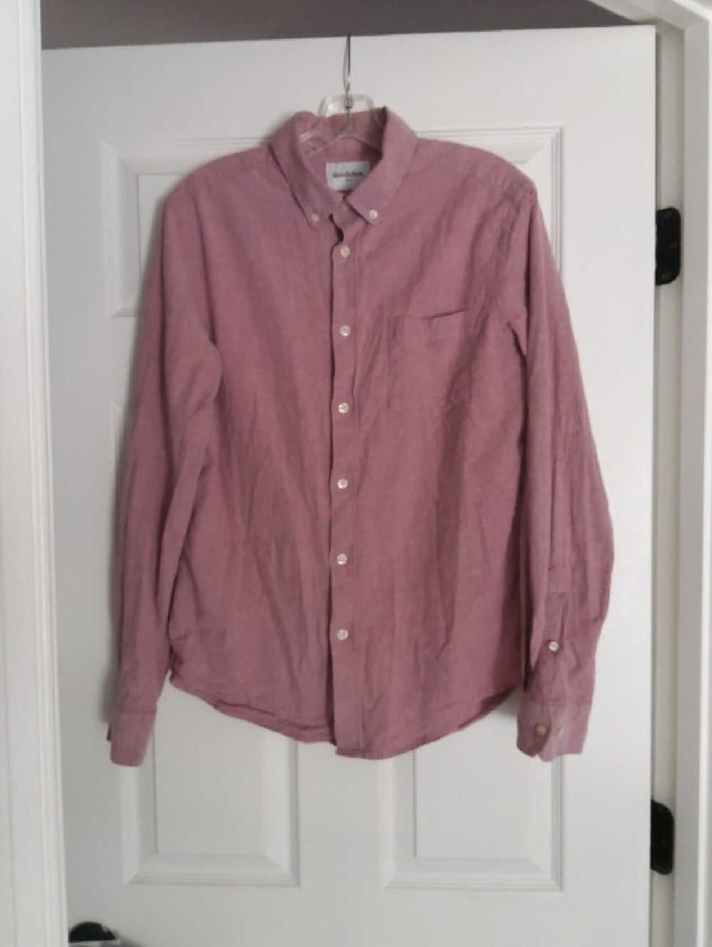 Goodfellow & Co💥Nwot💥Light Eggplant Button-Down Casual Shirt